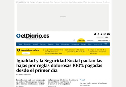 elDiario.es - Noticias de actualidad - Periodismo a pesar de todo