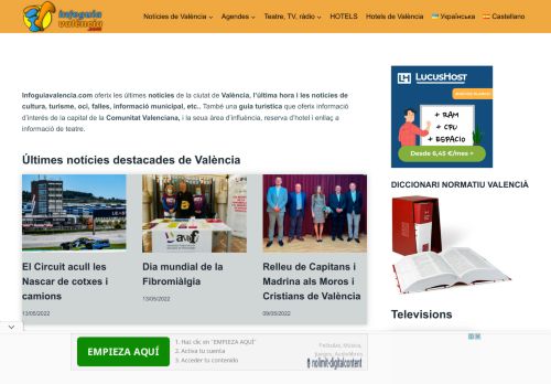 Notícies de València i Guia Turística - Infoguiavalencia.com