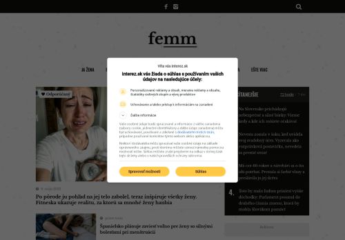 Femm - Skuto?ný web pre ženy