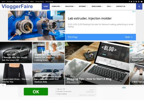 Vlogger Faire – Daily Updates Of Blogging News