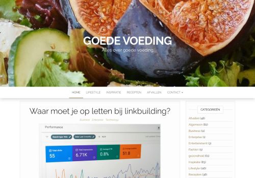 Goede voeding - Alles over goede voeding