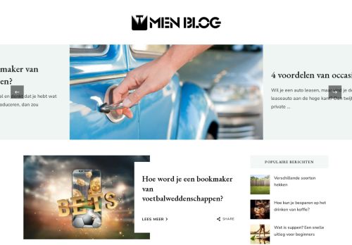 MenBlog - De nummer 1 spot voor mannen