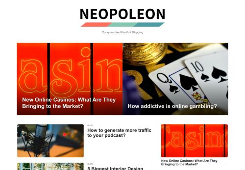 Neopoleon - Conquers the World of Blogging