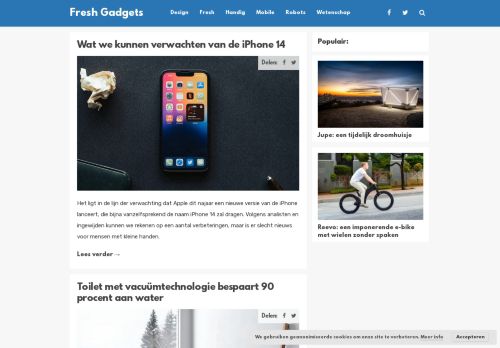 Freshgadgets.nl - Gadgets, tech & design