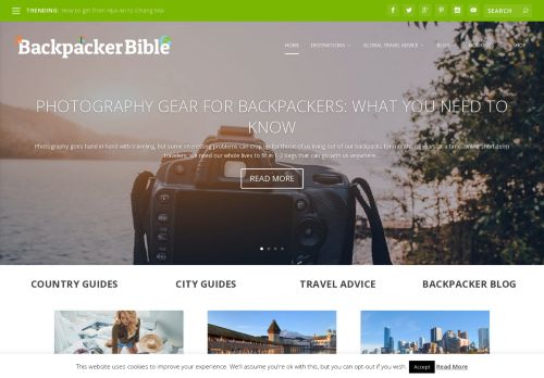 Backpacker Bible - Responsible Travel Guide