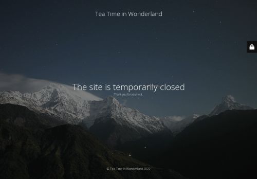 Tea Time in Wonderland - Stop dreaming, start packing: adventure is around the corner
