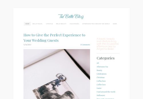 The Belle Blog - Home