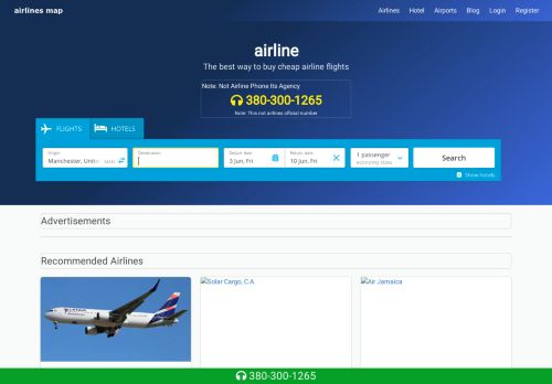 Cheap Flights Tickets and find Best Airlines Route Map at airlinesmap.com