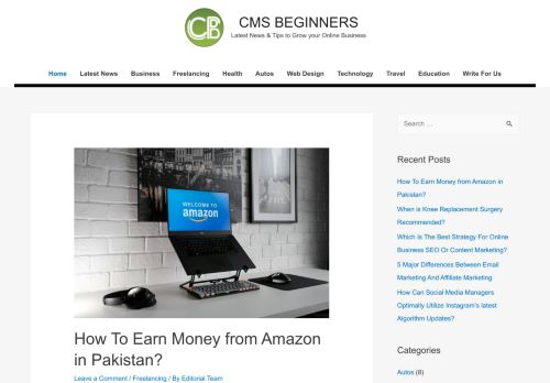 CMS BEGINNERS - Latest News & Tips to Grow your Online Business
