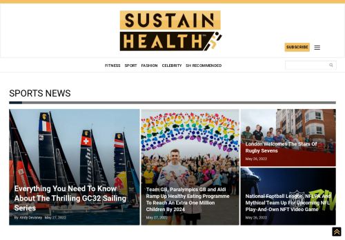 Fitness, Sports, Health, Nutrition, Tech | Sustain Health Magazine
