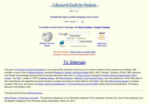 A Research Guide for Students with Virtual Library
