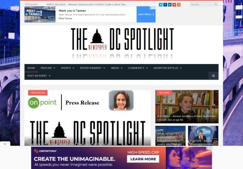 The DC Spotlight Newspaper — Washington, DC Metro News, Sports, Politics, Entertainment and Events
