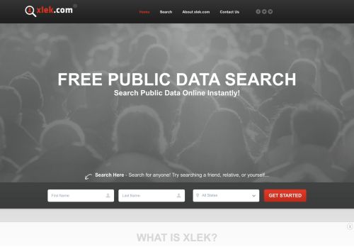 xlek - Free Public Data Search