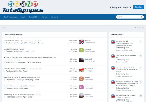 Totallympics - The Home of the Olympic Sports