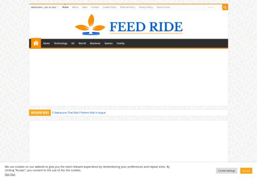 Feed Ride - An Online News Portal