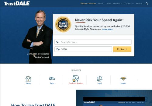 TrustDALE - Local Business Reviews and Deals
