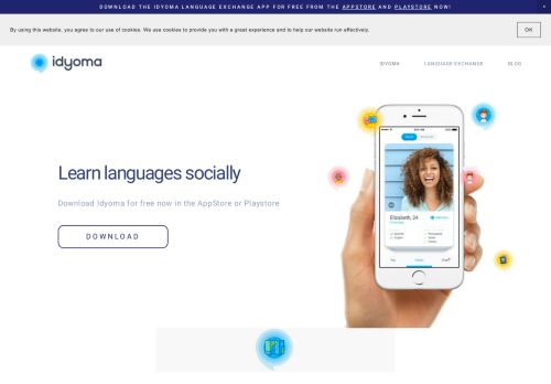 Idyoma Language Exchange Chat: Learn Languages Socially
