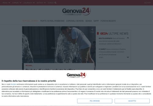 Genova24 - Genova: notizie in tempo reale. Cronaca, Sampdoria, Genoa, Politica, Economia, Sport ...
