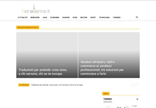 ExtraTorino.it - Notizie dalla provincia di Torino e dintorni