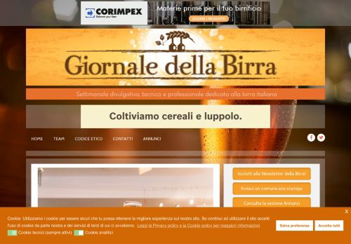 Giornale della Birra - Notizie, info e tutto ciò che parla di birra!
