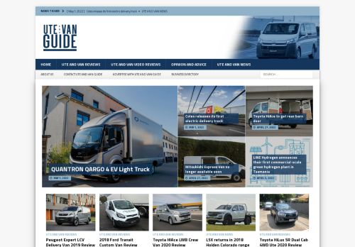 Ute and Van Guide | Ute Reviews, Van Reviews and LCV News
