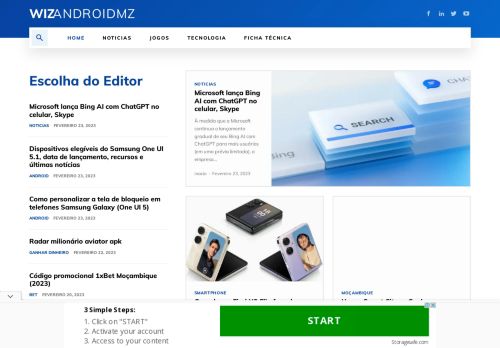 WizandroidMZ - Tecnologia em Moçambique