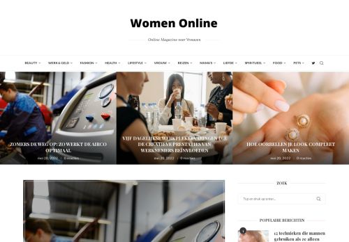 Women Online - Online magazine voor vrouwen!