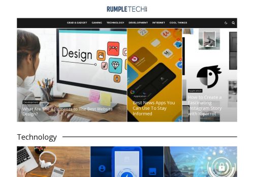 Rumple Tech - A Gateway To Tech News
