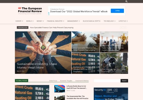 The European Financial Review: Empowering your financial intelligence

