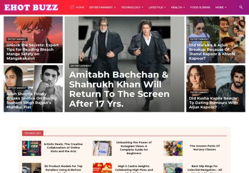 EHotBuzz : Celebrity, Technology, Sports and Lifestyle News Buzz