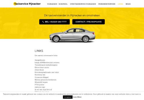 Taxi Pijnacker-Nootdorp & Delfgauw | 015-263 777