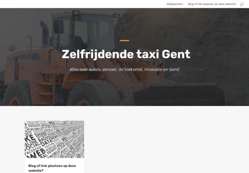 Zelfrijdende taxi Gent – Alles over vervoer en innovatie!
