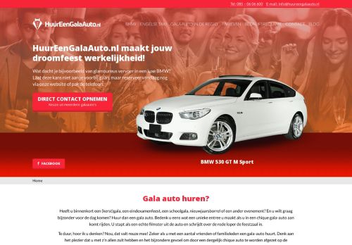 
		Gala auto huren? HuurEenGalaAuto.nl | Galavervoer	