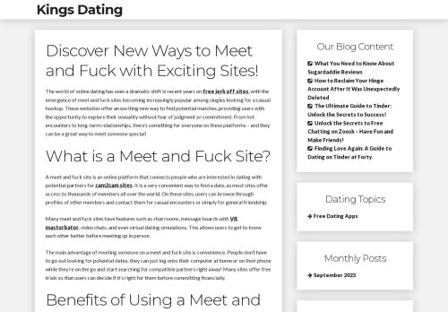 Discover New Ways to Meet and Fuck with Exciting Sites! Meet And Fuck Sites