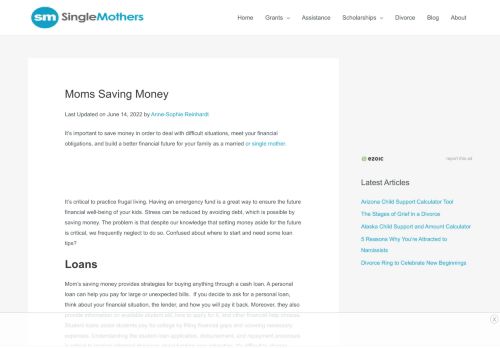 Moms Saving Money • Singlemothers.us
