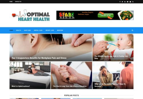Optimal Heart Health | Health Blog
