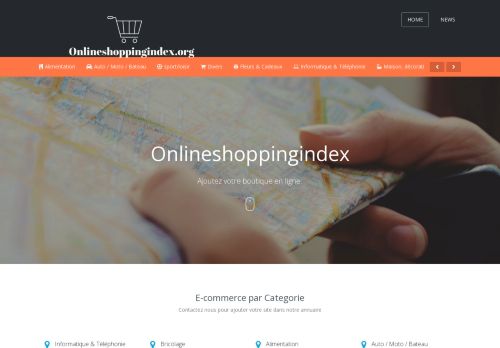 online shopping index
