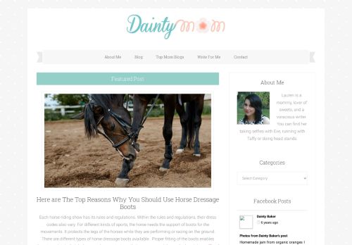 Dainty Mom – A Top Blog About Being a Mom
