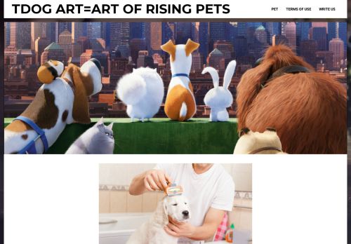 Tdog Art=Art of rising pets
