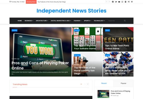 Home - Independent News Stories