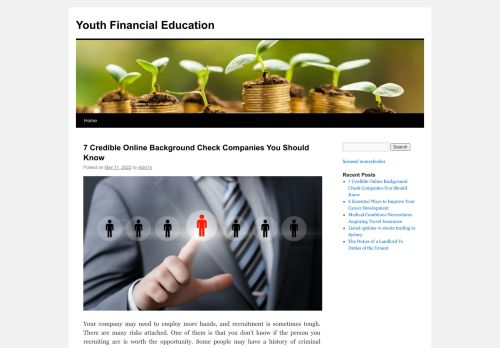 
Youth Financial Education	