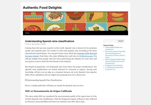 
Authentic Food Delights	