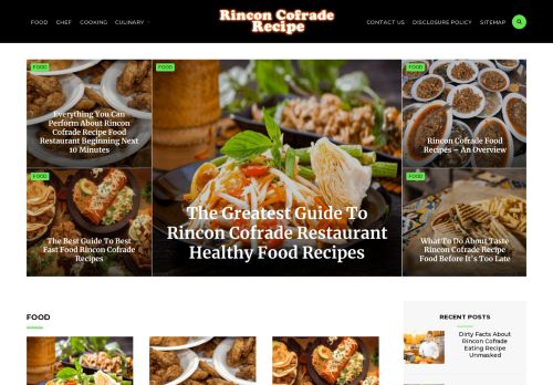 Rincon Cofrade Recipe | Practical Recipes Full of Taste
