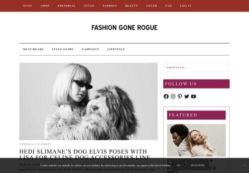 Fashion Gone Rogue | Fashion Editorials, Models & Celebrity Style