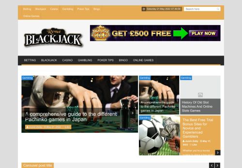Revue Blackjack | Blackjack Tips
