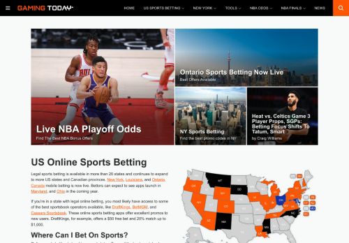 US Online Sports Betting News & Legal Sportsbook Apps