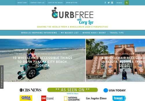 Welcome - Curb Free with Cory Lee: A Wheelchair Travel Blog