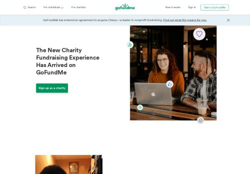 The New Charity Fundraising Experience Has Arrived on GoFundMe
