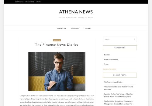 Athena News – General news content around the world