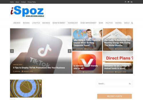 iSpoz.com - Updated with Latest Internet News.